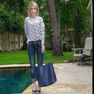 J. Crew Leather Tote